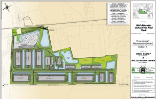 Mid-Atlantic Industrial Rail Park Conceptual Masterplan